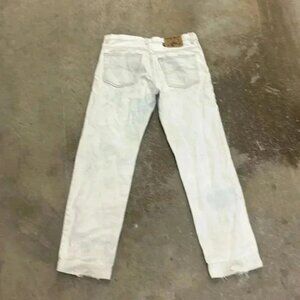 Vintage blue back  light wash jeans